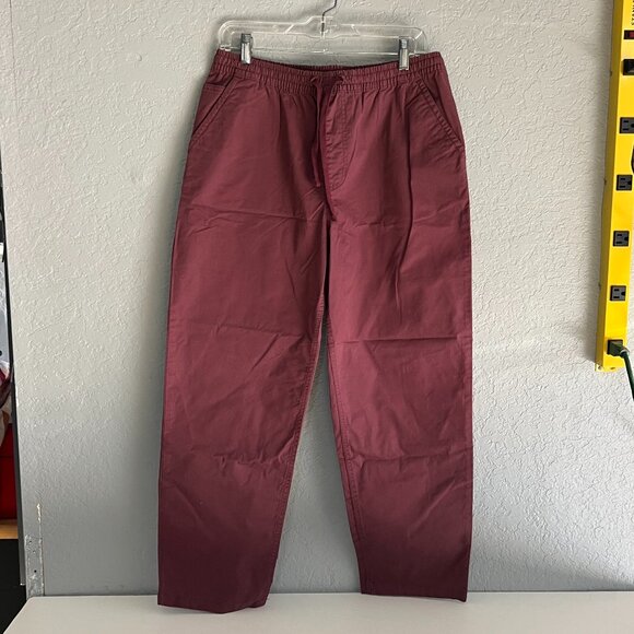Vans Burgundy Range Elastic Relaxed Fit Pants - Picture 1 of 7
